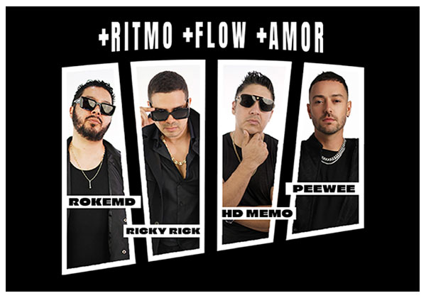 Los Kumbia + Peewee + Ritmo + Flow + Amor