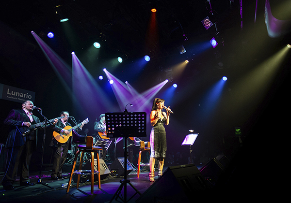  Susana Zabaleta y Rubén Albarrán, juntos en Lunario bohemio